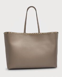 Большая сумка Rockstud Vitello Valentino Garavani prod207280019 | saddle