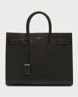 Маленькая кожаная сумка Sac De Jour с ручкой сверху Saint Laurent prod256180168 | black