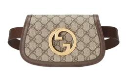 Сумка-пояс Blondie Canvas с кожаной сумкой, женская, эбонитовая Gucci 703807-k9gsg-8358