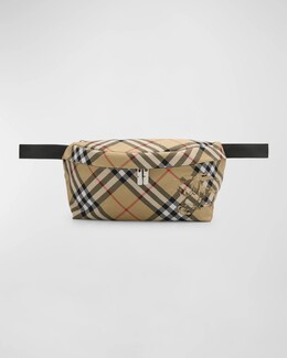 Мужская поясная сумка Essential в клетку Burberry, цвет Sand prod272670015 | sand