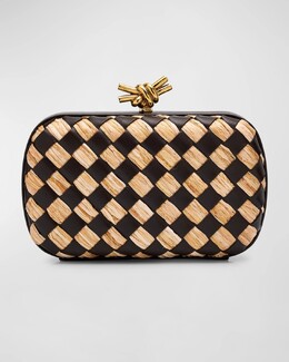 Сумка-минодьер с узлом Bottega Veneta, цвет Fond-Natufond prod269670106 | fond-natufond
