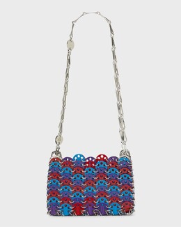 Сумка на плечо Nano Disc 1969 года Paco Rabanne prod259670488 | purple/blue/red