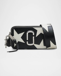 Сумка через плечо Snapshot со звездной нашивкой Marc Jacobs, черный/белый prod276100612 | black/white