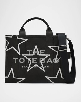 Большая сумка-тоут со звездой среднего размера Marc Jacobs, черный prod276100077 | black