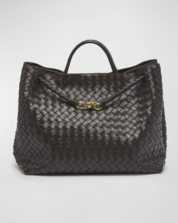 Большая сумка Andiamo Bottega Veneta, цвет Fondant Brass prod276392690 | fondant brass