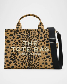 Большая сумка-тоут с изображением гепарда среднего размера Marc Jacobs, цвет Cheetah prod276100498 | cheetah