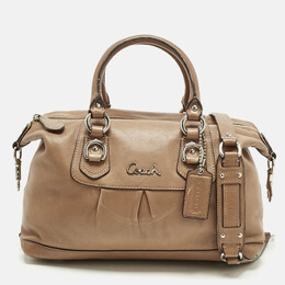Coach Tan Leather Ashley Satchel 1207639