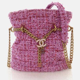 Chanel Tweed Bucket Bag 1207828