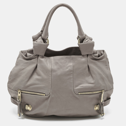 Marc Jacobs Grey Leather Mercer Parker Satchel 1207513