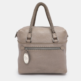 Fendi Beige Selleria Leather Satchel 1204377