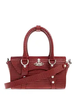 Vivienne Westwood mini Bettina crocodile-effect tote bag 31705653