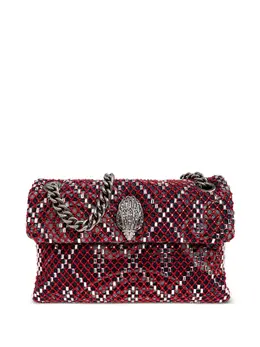 Kurt Geiger London mini Kensington crystal-embellished chain cross body bag 31669667