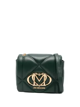Love Moschino quilted logo cross-body bag 31712570