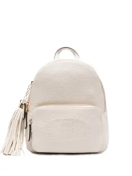 Liu Jo embossed-logo tassel backpack 31773196