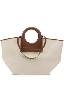 Hereu Cala Leather-Trimmed Large tote bag 15245794