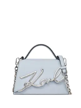 Маленькая сумка через плечо Signature Karl Lagerfeld, синий 26179205 | синий