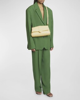 Сумка на плечо Le Bambimou с мягкой подкладкой Jacquemus, цвет Ivory prod273800193 | ivory