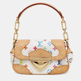 Louis Vuitton Marilyn Blanc Red Multicolor Monogram Shoulder Bag 1203119