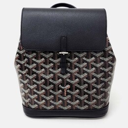 Goyard Black PVC Goyard Alpine Backpack Mini 1208410