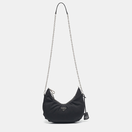 Prada Black Nylon Re-Edition 2006 Bag 1208166