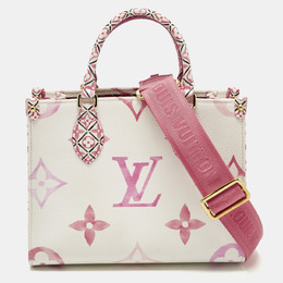 Louis Vuitton Pink Monogram Giant By The Pool 2.0 Onthego PM Tote 1206358