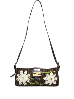 Fendi 2000-2015 Mamma Flower Zucca shoulder bag 31900361