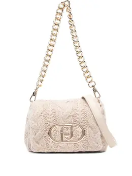 Liu Jo mini cable-knit shoulder bag 31758489