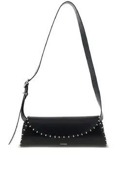 Jil Sander small Cannolo leather shoulder bag 31922847