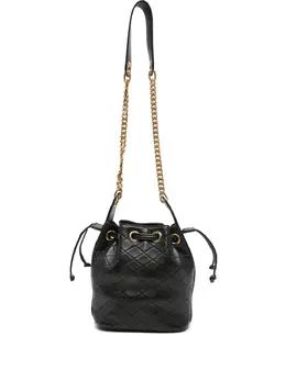 Saint Laurent Cassandre diamond-pattern bucket bag 31716577