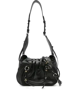 Isabel Marant pleated-detail drawstring shoulder bag 31774743