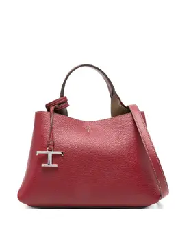Tod's mini T-logo leather tote bag 31703771