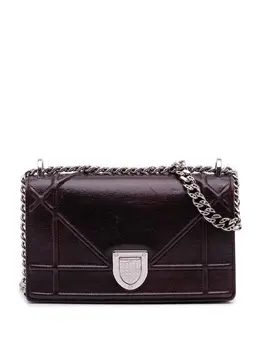 Christian Dior 2015 Mini Grained Calfskin Diorama Flap crossbody bag 31952438