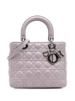 Christian Dior 2011 Medium Lambskin Cannage Lady Dior satchel 31963877