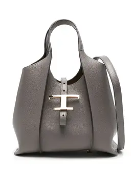 Tod's small Timeless T-buckle leather tote bag 31702856