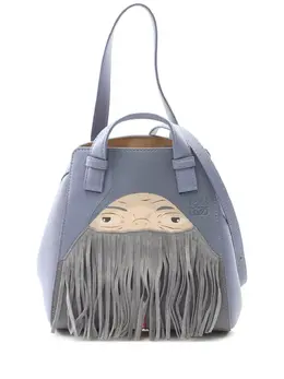 Loewe 2023-2025 Studio Ghibli Howls Moving Castle Markl Leather Hammock Nugget Bag satchel 31963270
