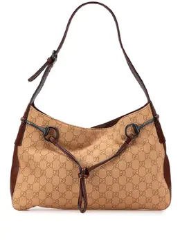 Gucci 2000-2015 GG Denim Horsebit shoulder bag 31965309