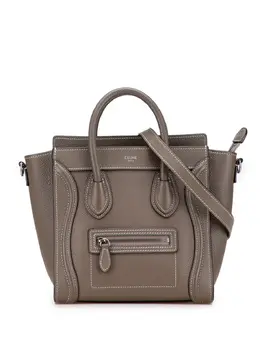 Celine 2019 Nano Leather Luggage Tote satchel 31973323
