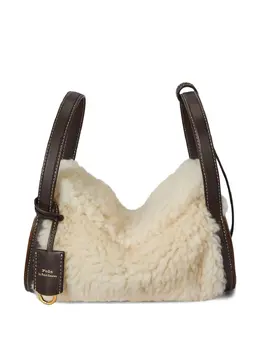 Polo Ralph Lauren shearling leather duffle bag 30857260