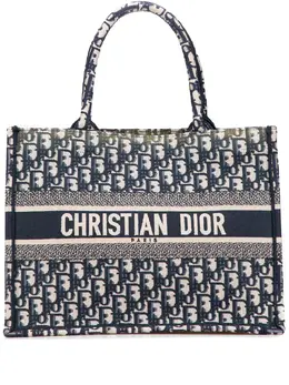 Christian Dior 2021 Medium Oblique Canvas Book tote bag 31953242