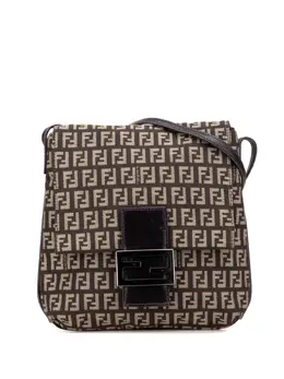 Fendi 2000-2010 Zucchino Canvas crossbody bag 31964596