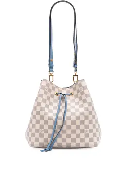 Louis Vuitton 2019 Damier Azur Neonoe MM bucket bag 31964405