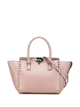 Valentino Garavani 2000-2017 Small Leather Rockstud Double Handle Tote satchel 31952429