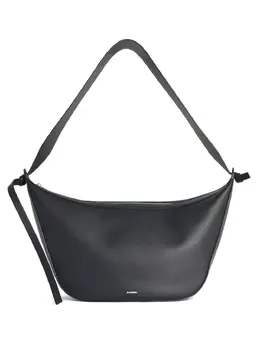 Jil Sander knotted leather shoulder bag 31935898