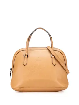 Gucci 2000-2015 Medium Leather Dome satchel 31972510