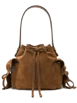 Acne Studios mini multipocket suede shoulder bag 29878772