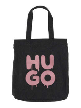 Hugo-Tote Bag With Logo-Uomo 52511932154196