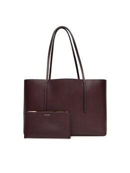 Женская сумка Foil Logo Tote W/Pouch LV04F3274G Calvin Klein, красный 8721187679897 | dunkelrot