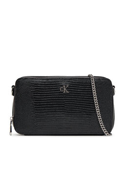 Женская сумка Lizard Embossed Lthr Mini Wallet LV04F1071G Calvin Klein, чёрный 8719849866310 | schwarz