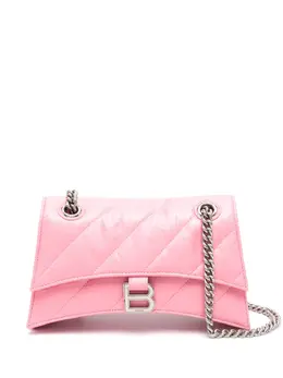 Стеганая сумка на плечо Crush Balenciaga, розовый 18367793 | розовый