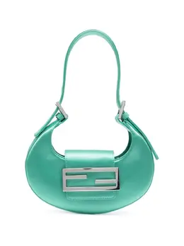 Сумка-тоут Cookie размера мини Fendi, зеленый 19489610 | зеленый